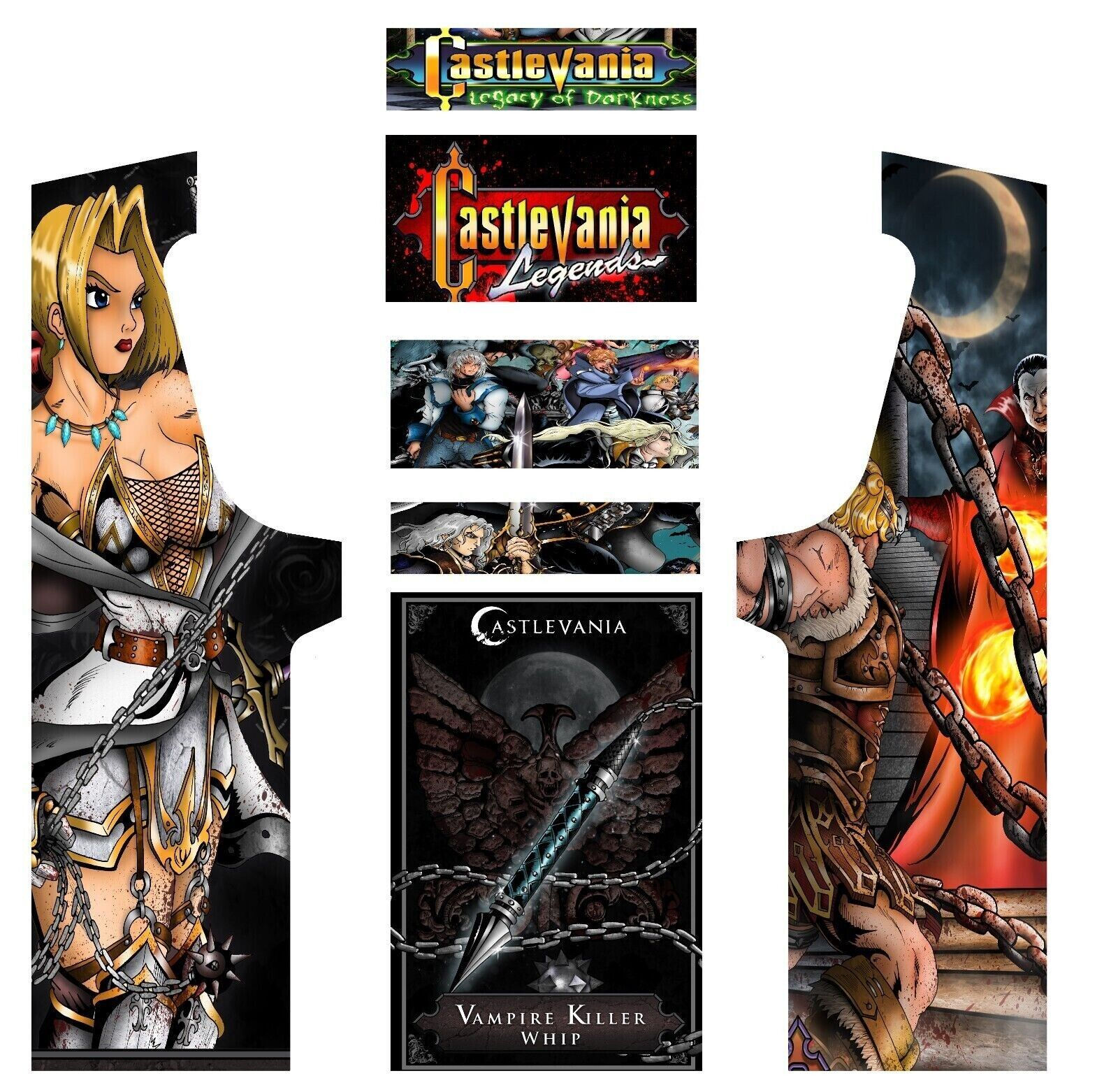 Arcade Essentiel stickers Castlevania / à partir de