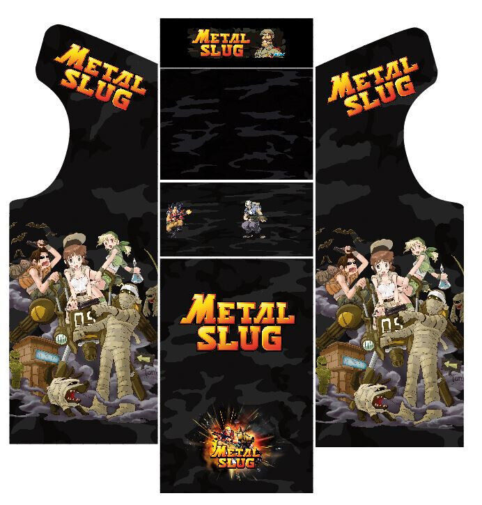 Arcade Essentiel stickers Metal Slug 2 / à partir de