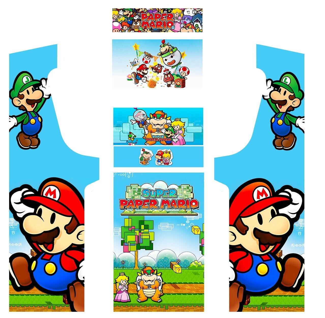 Arcade Essentiel stickers Paper Mario / à partir de