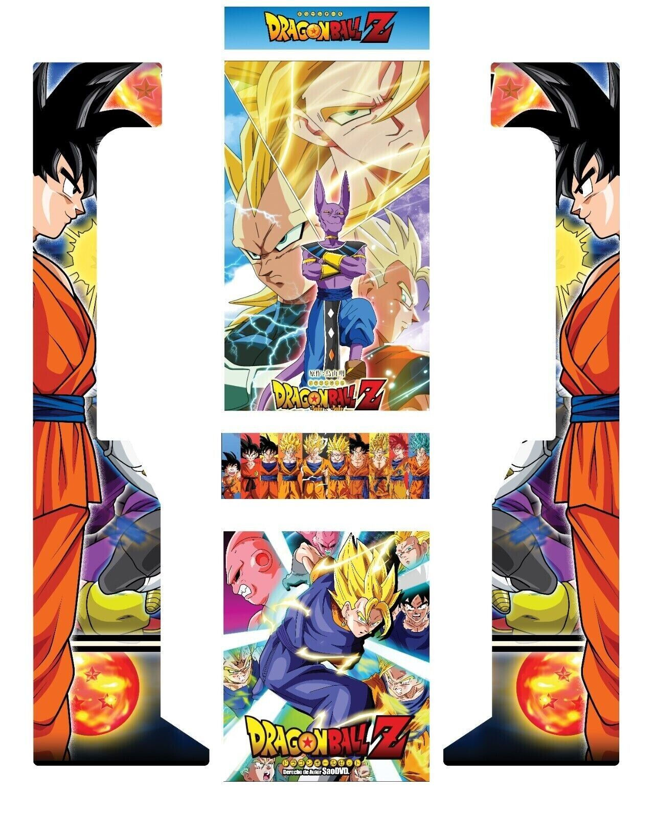 Dartcab Essentiel stickers DBZ / à partir de