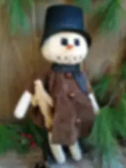 Handcrafted GRACE Snowgirl