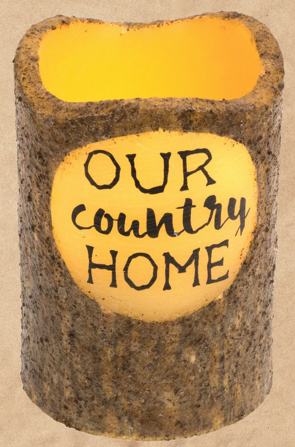 OUR COUNTRY HOME Pillar Timer Candle