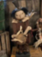 Thumbnail: Handcrafted Pilgrim Boy W/ Turkey