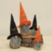 Halloween Witch Cat Hat GNOME / 2 Sizes / Assorted