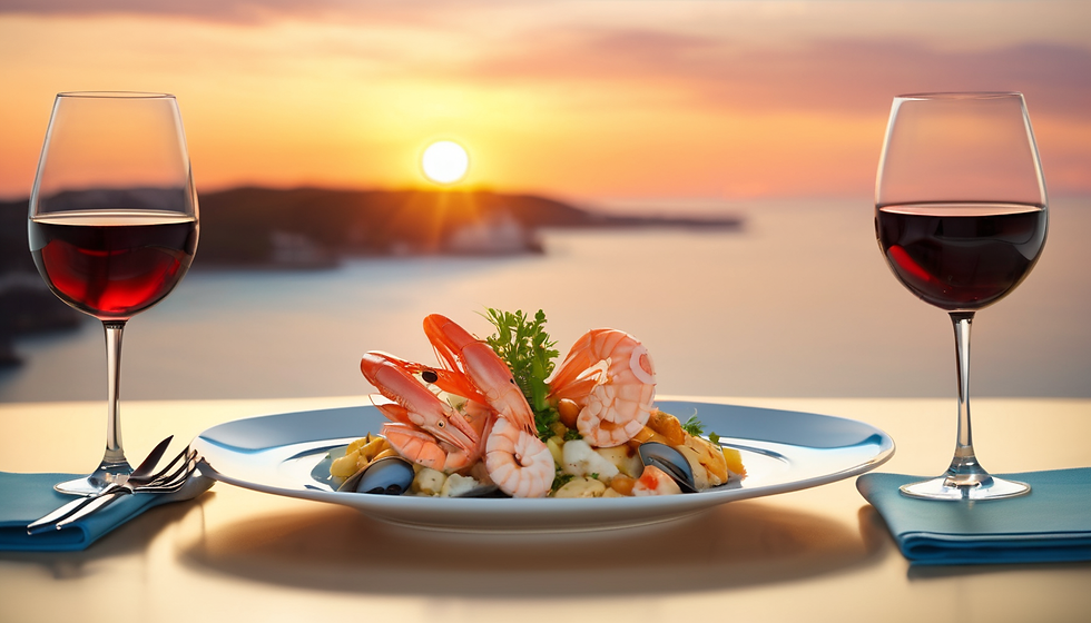 Gourmet Seafood and Wine Tasting Cruise