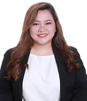 Bernadette Galas front facing to the camera, dressed in black and white