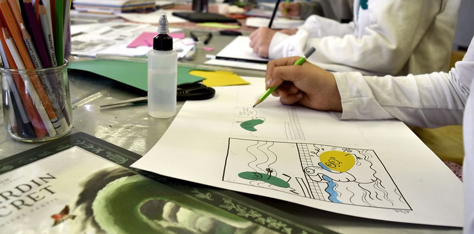 Atelier de BD enfants strip