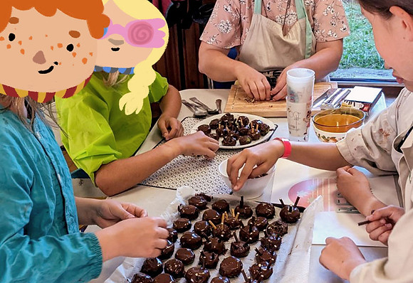 Photo atelier cuisine enfants Harry Potter