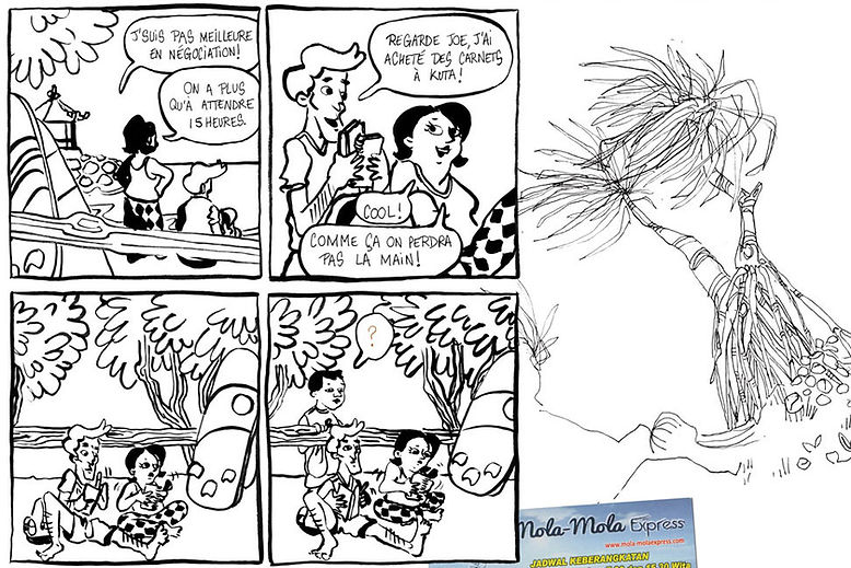 extrait bd une balade balinaise