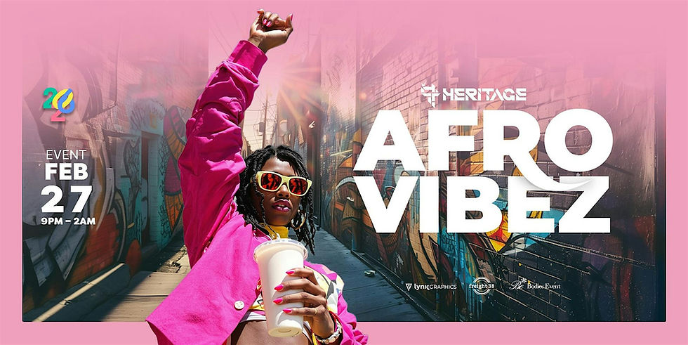 AFROVIBEZ Milwaukee's Biggest AfroBeats Experience