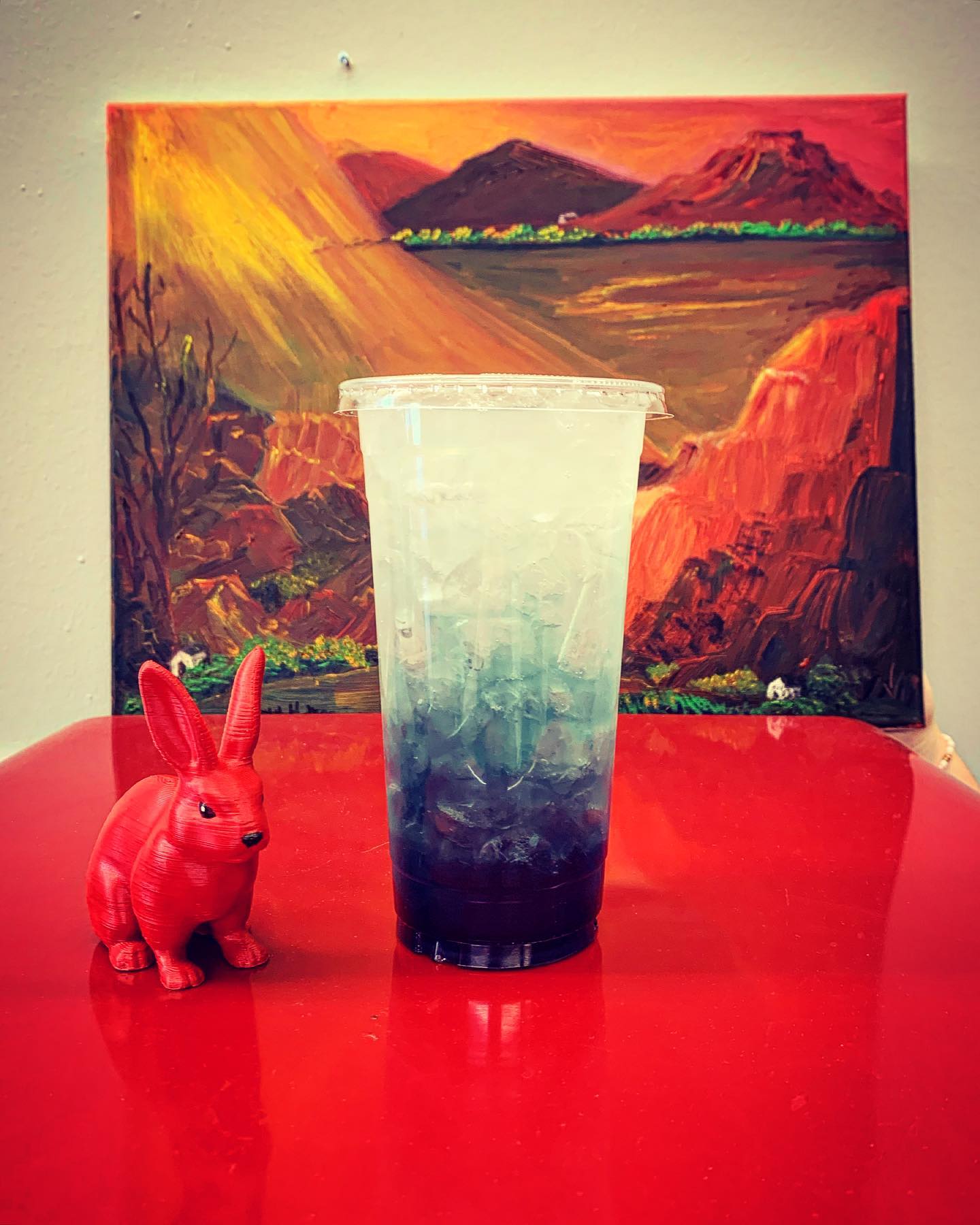 Arranged Food and Objects