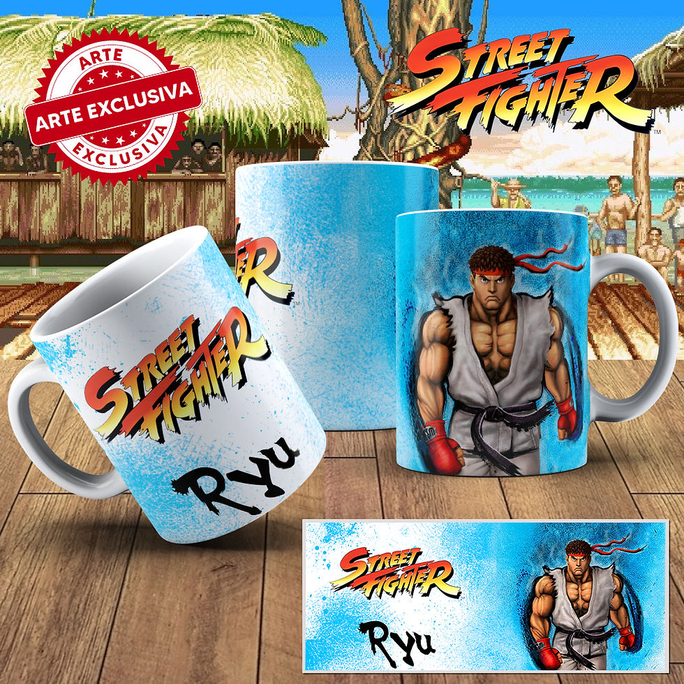 Miniatura: Caneca Street Fighter