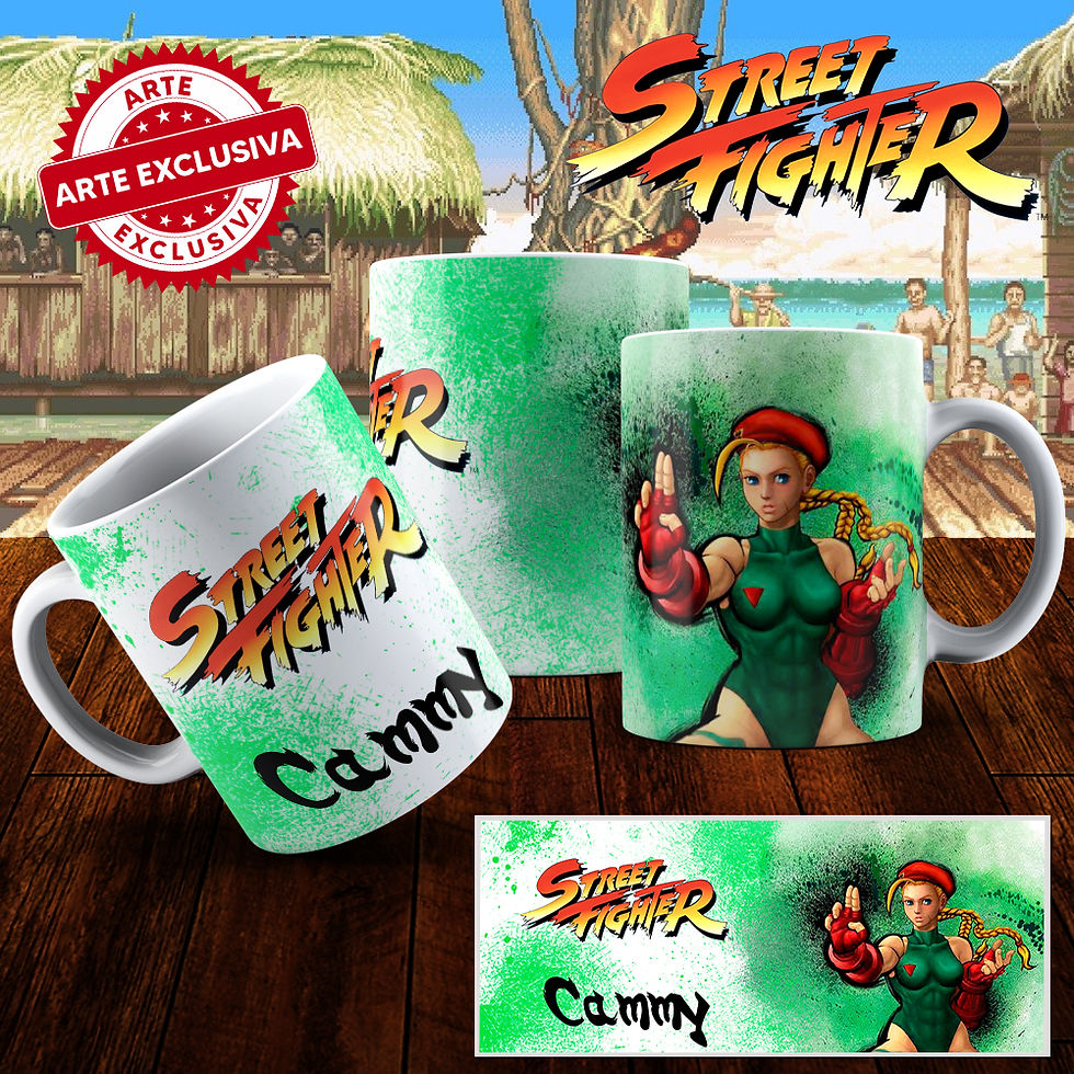 Miniatura: Caneca Street Fighter