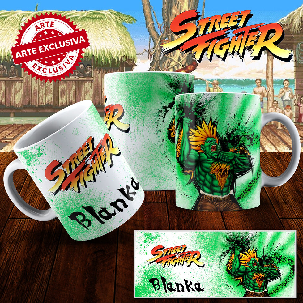 Miniatura: Caneca Street Fighter