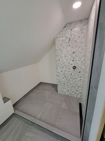 Finished Shower from above