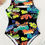 Thumbnail: Graffiti Letters One-Piece Swimsuit
