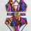 Thumbnail: Sexy Leaf and Leopard Padded Hollow One-piece Swimsuit