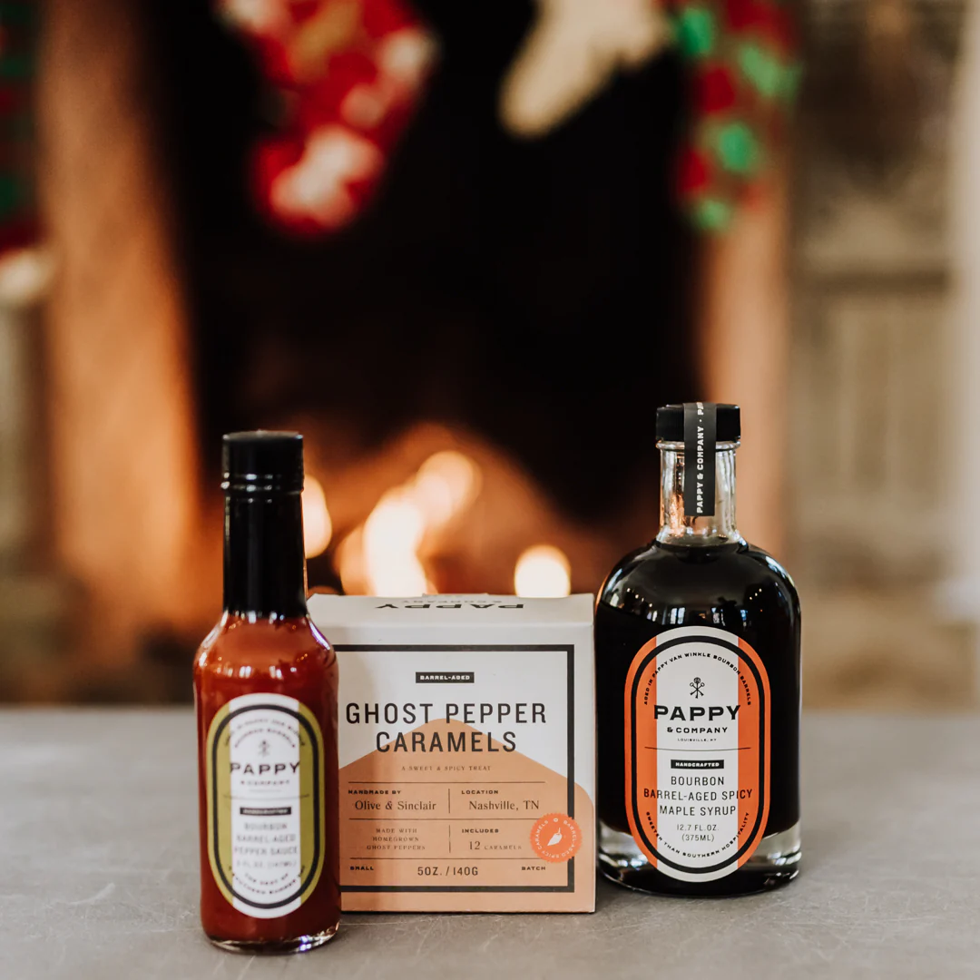 Men's Gift Guide Gifts For all Their Places Spicy Bourbon Set