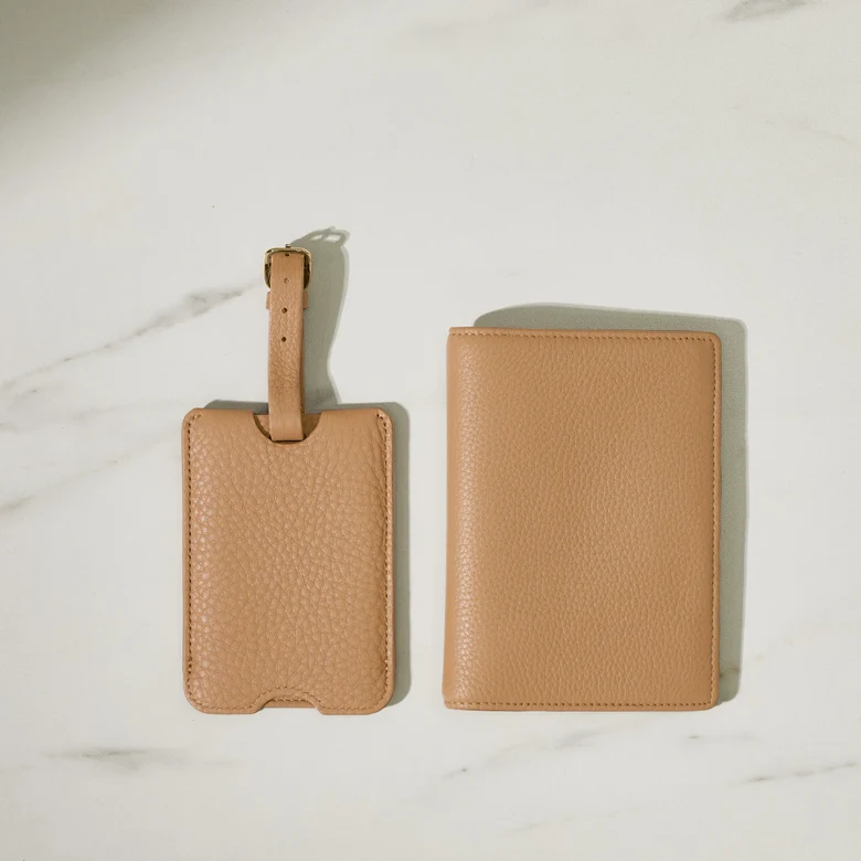 A Great Travel Gift for Couples matching luggage tags