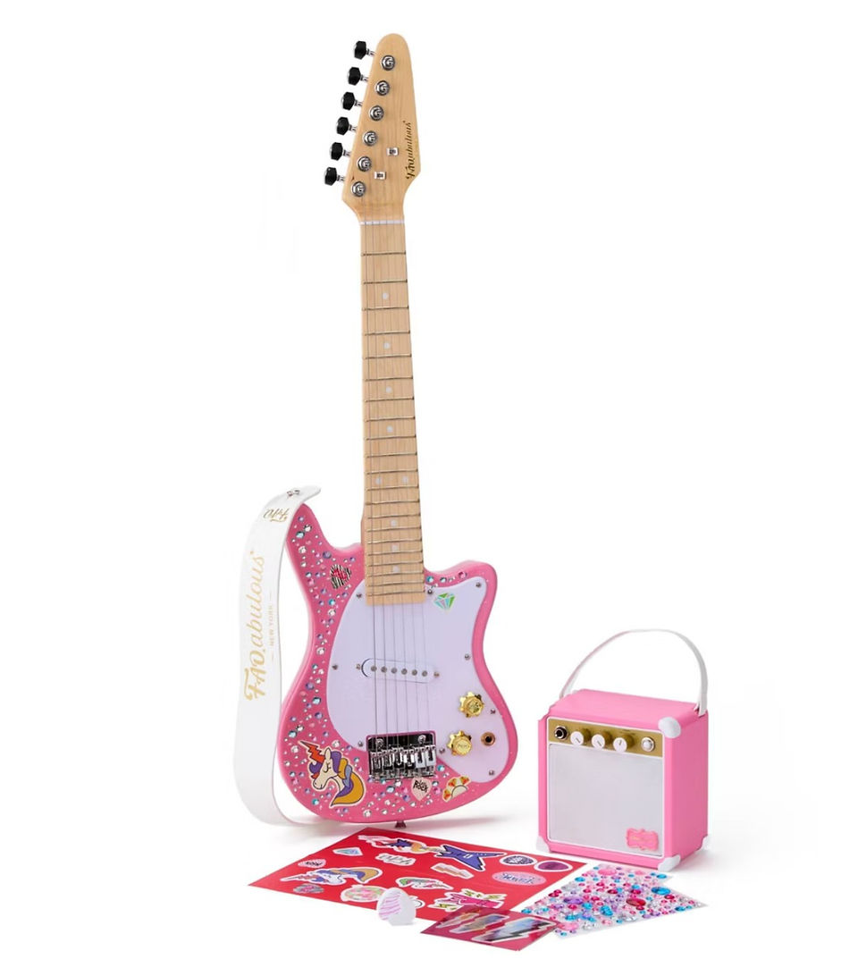 Kids Gift Guide for Girls and Boys Play Guitar