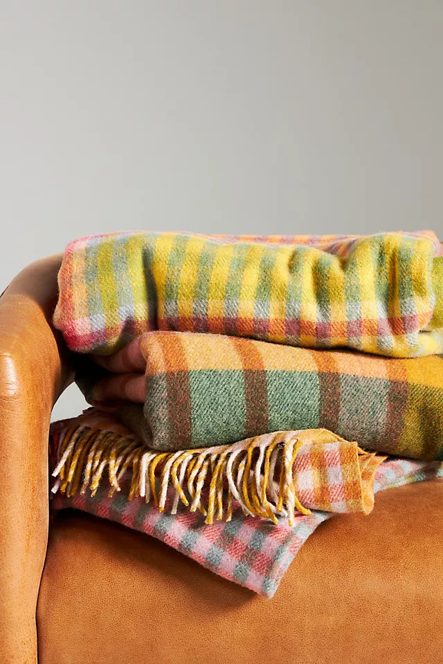 Wellness and Self Care Gift Guide Tartan Blanket