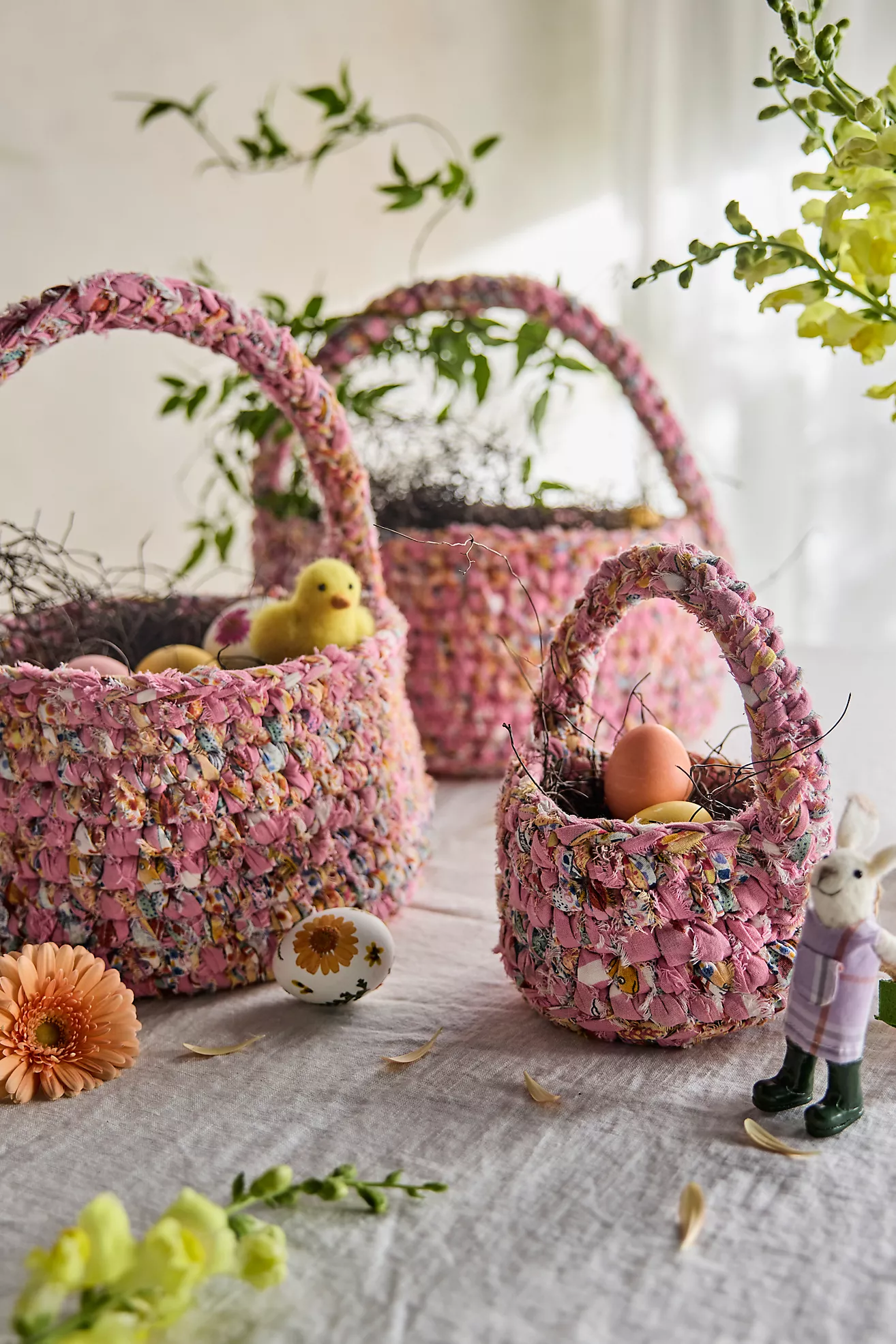 Wonderful Woven Easter Baskets