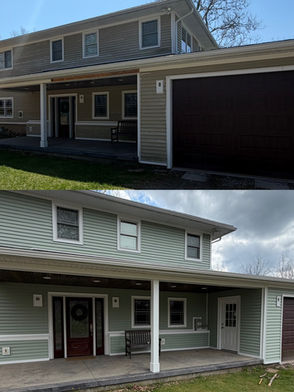 Before & After Exterior House Painting