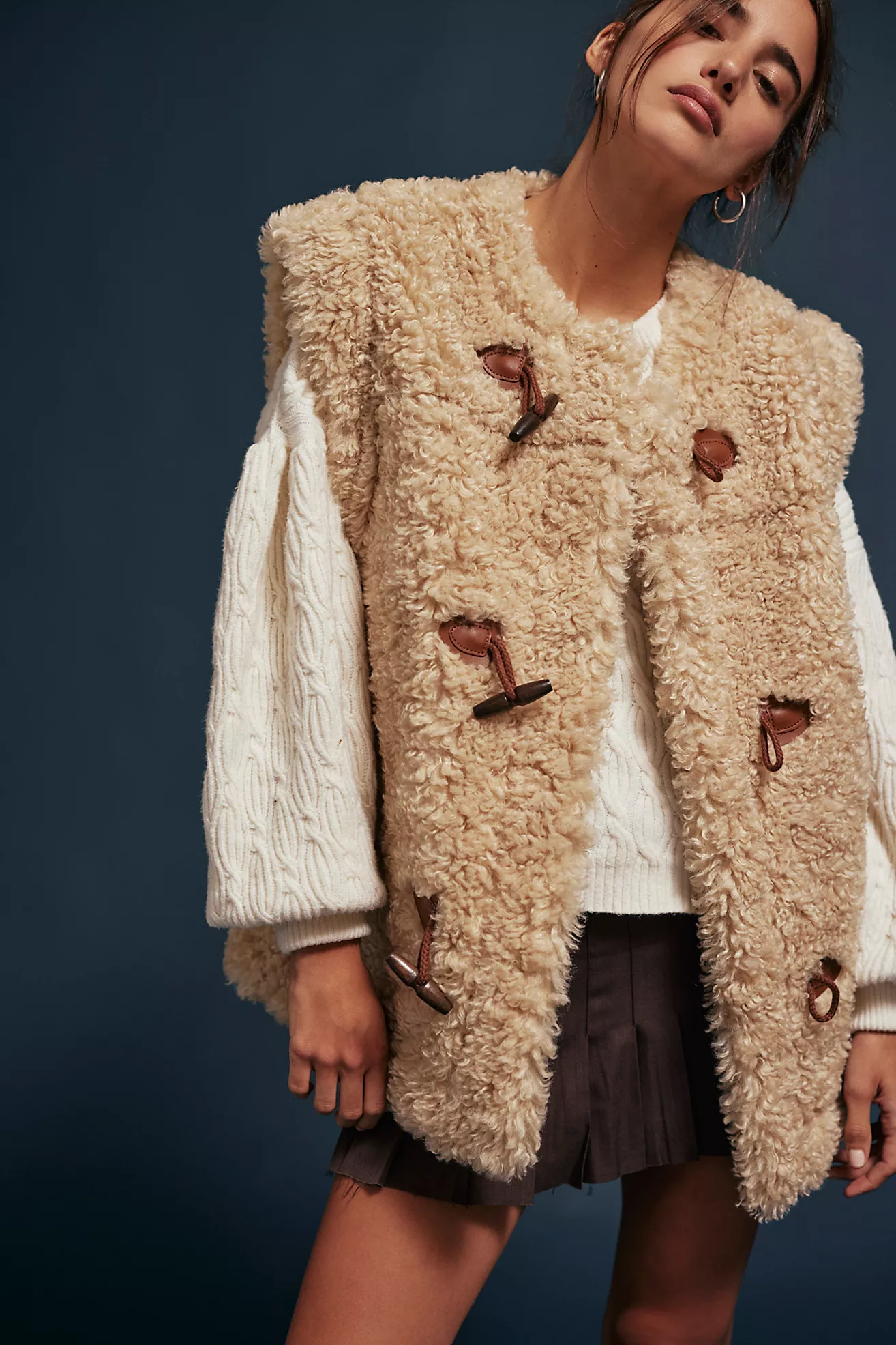 Faux Fur Vest Teen and Young Adult Women Gift Guide