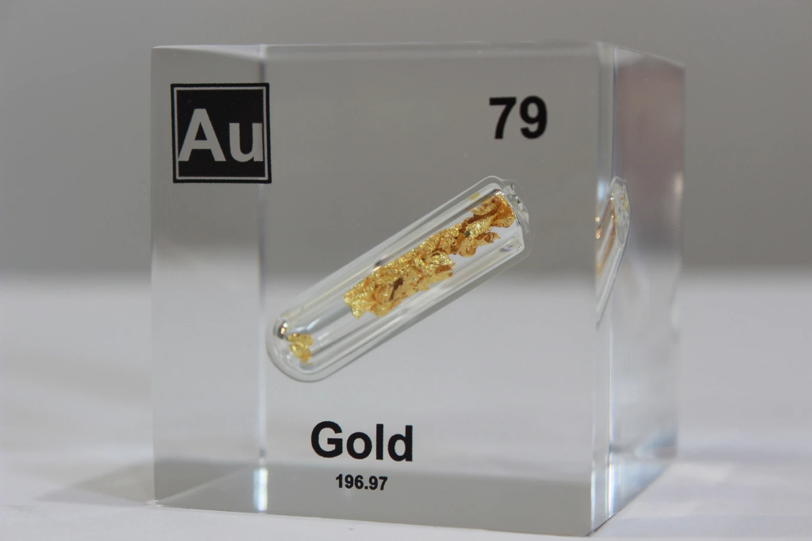 Professional Men's Gift Guide Gold Element Paperweight