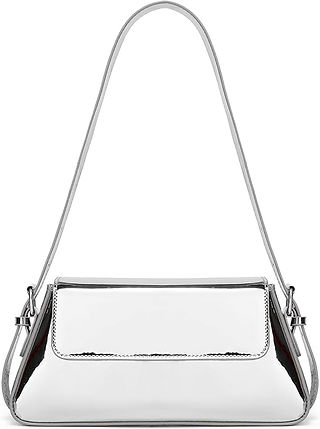 Gifts for Teen Girls and Young Women Silver Shoulder Bag