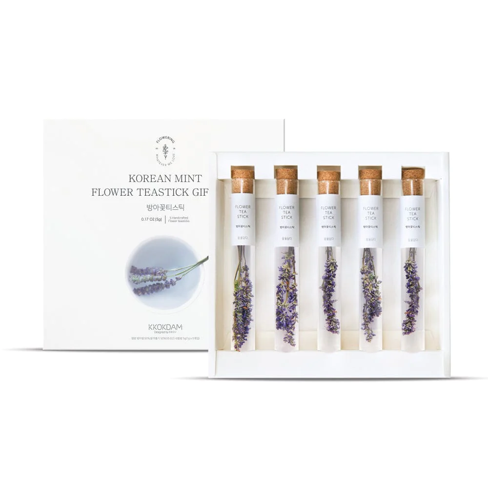 Wellness and Self Care Gift Guide Flower Tea Sticks