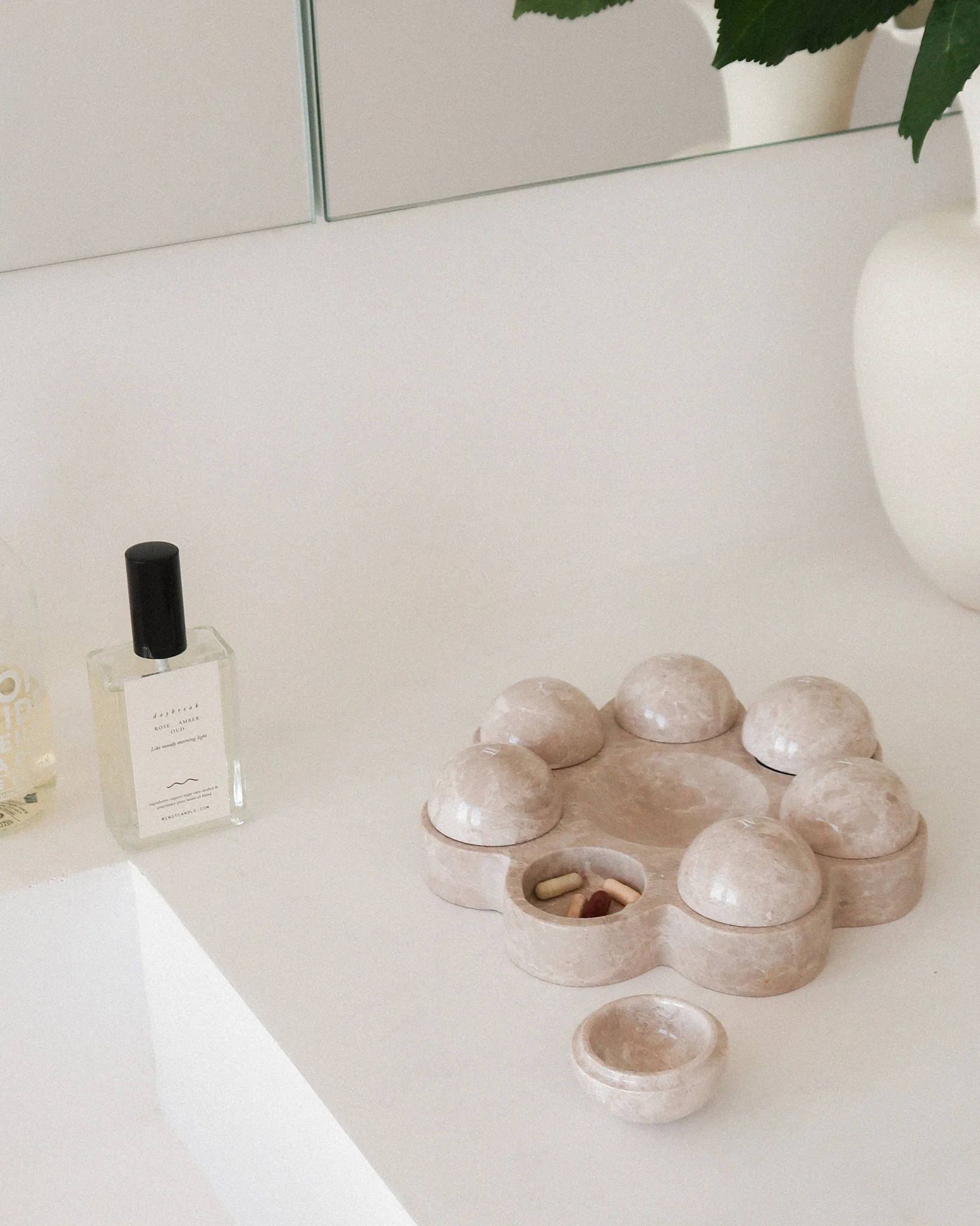 Women's Gift Idea Guide Marble Pill Case