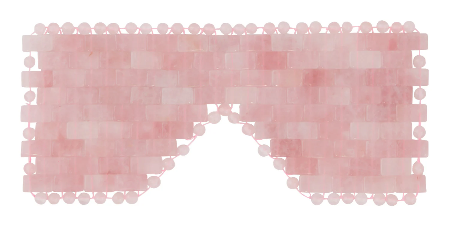 The Trendsetter Gift Guide Rose Quartz Eye Mask