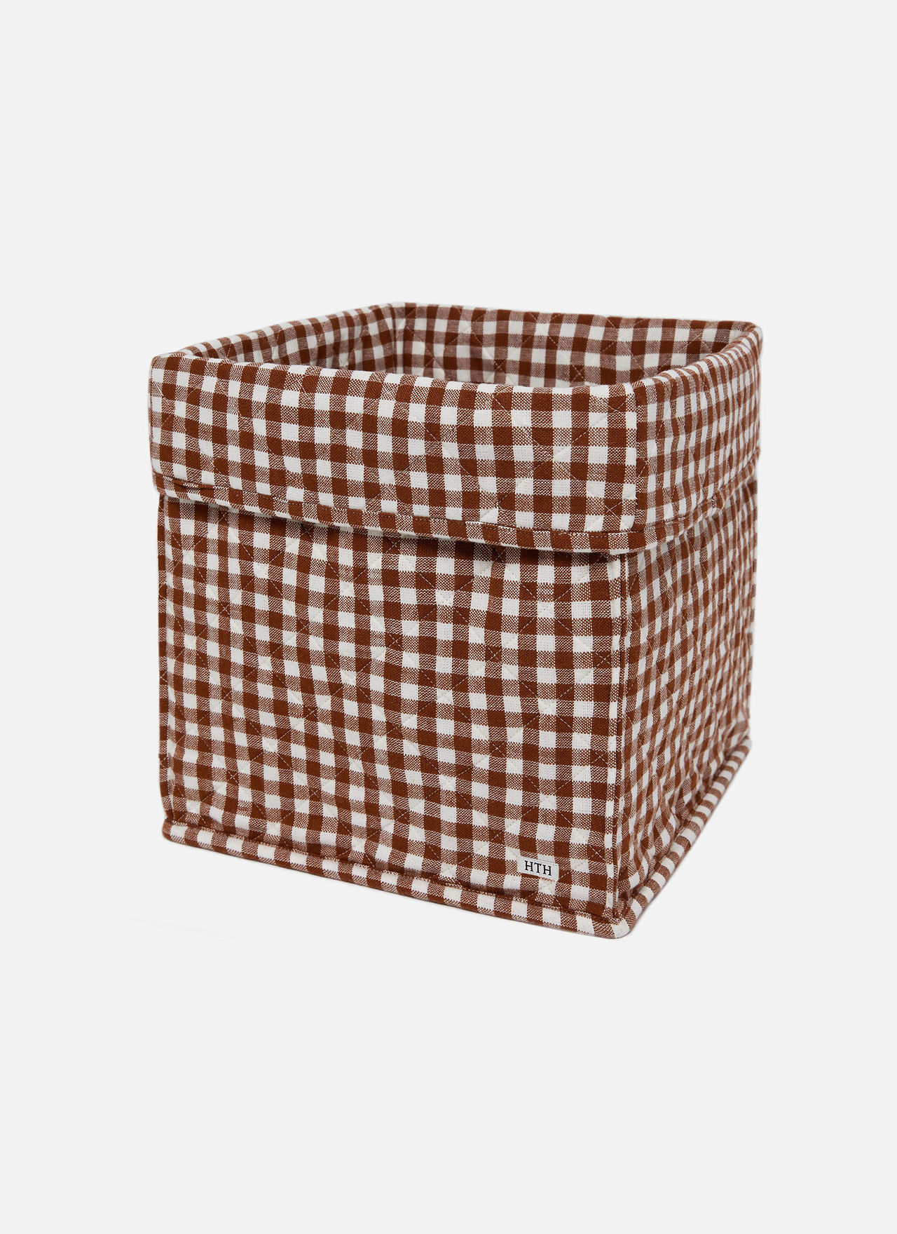 Easter Baskets for Adults Gingham Storage