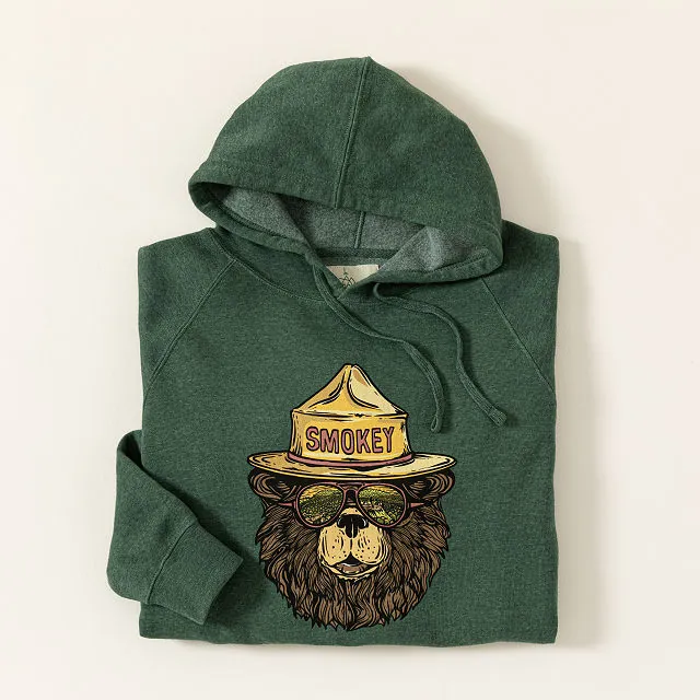 Men's Outdoorsman Gift Guide Smokey the Bear Hoodie