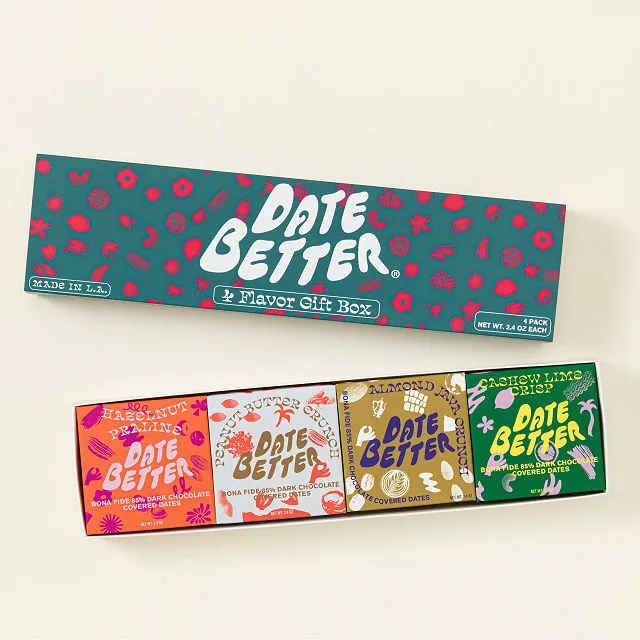 Women's Stocking Stuffer Gift Guide Date Snacks