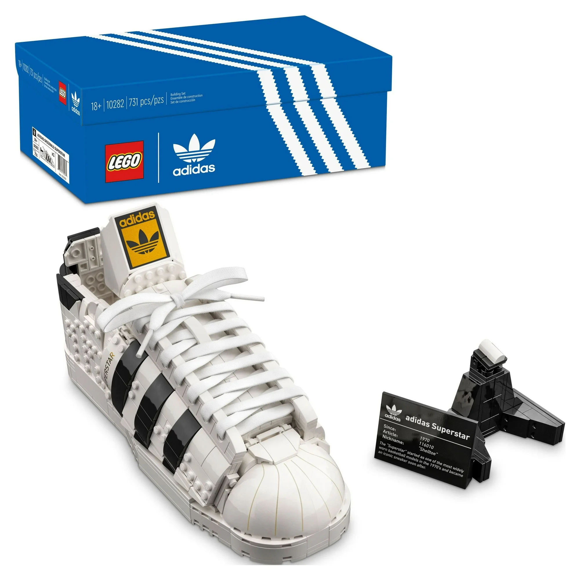 Men's Gift Guide Adidas Superstar Lego Kit