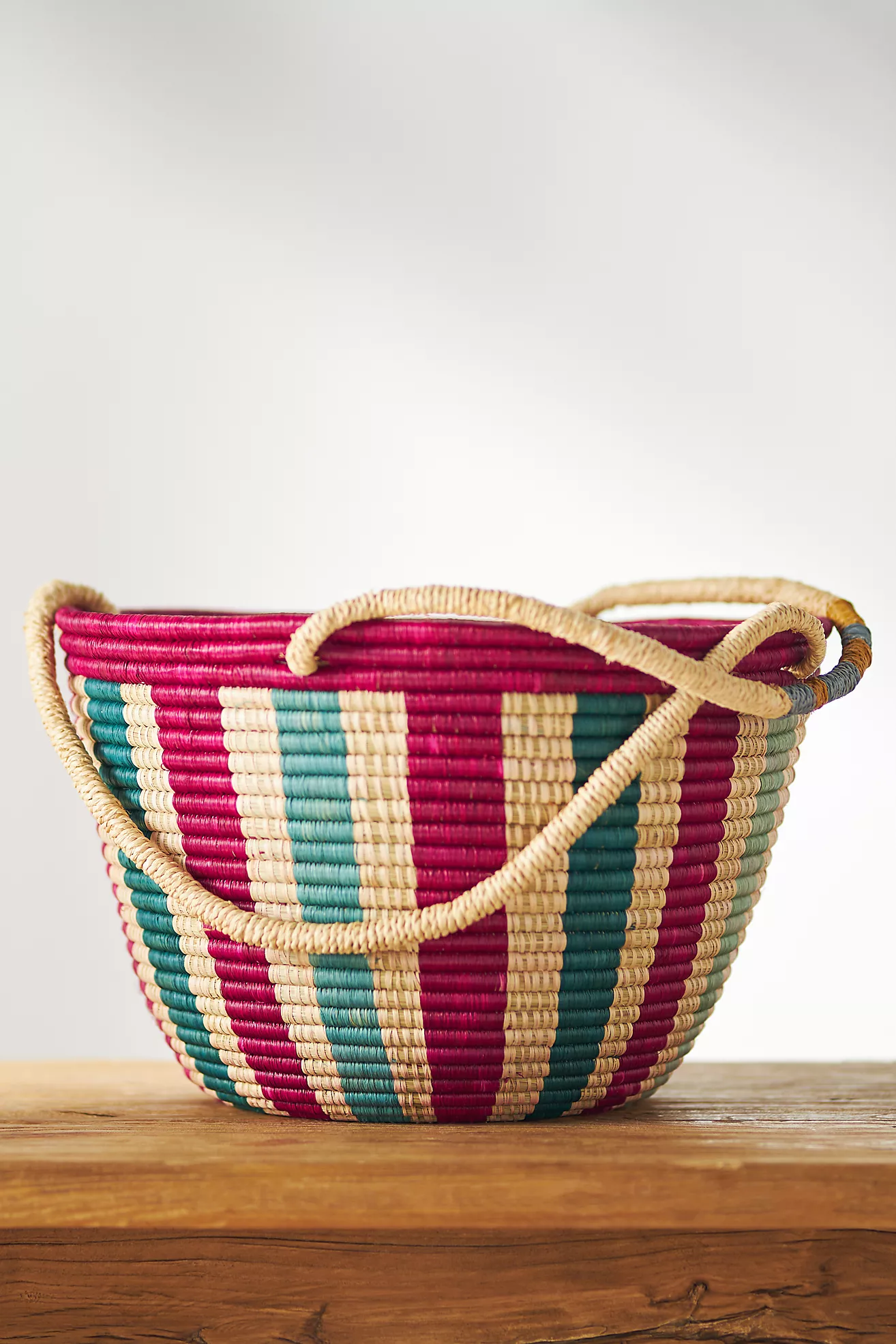 Easter Baskets for Adults Striped Basket