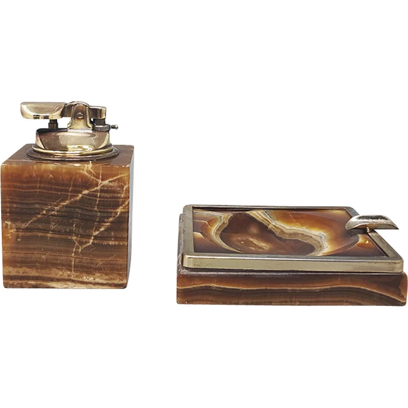 Vintage Lighter Set  Men's Gift Guide Elegant Debauchery