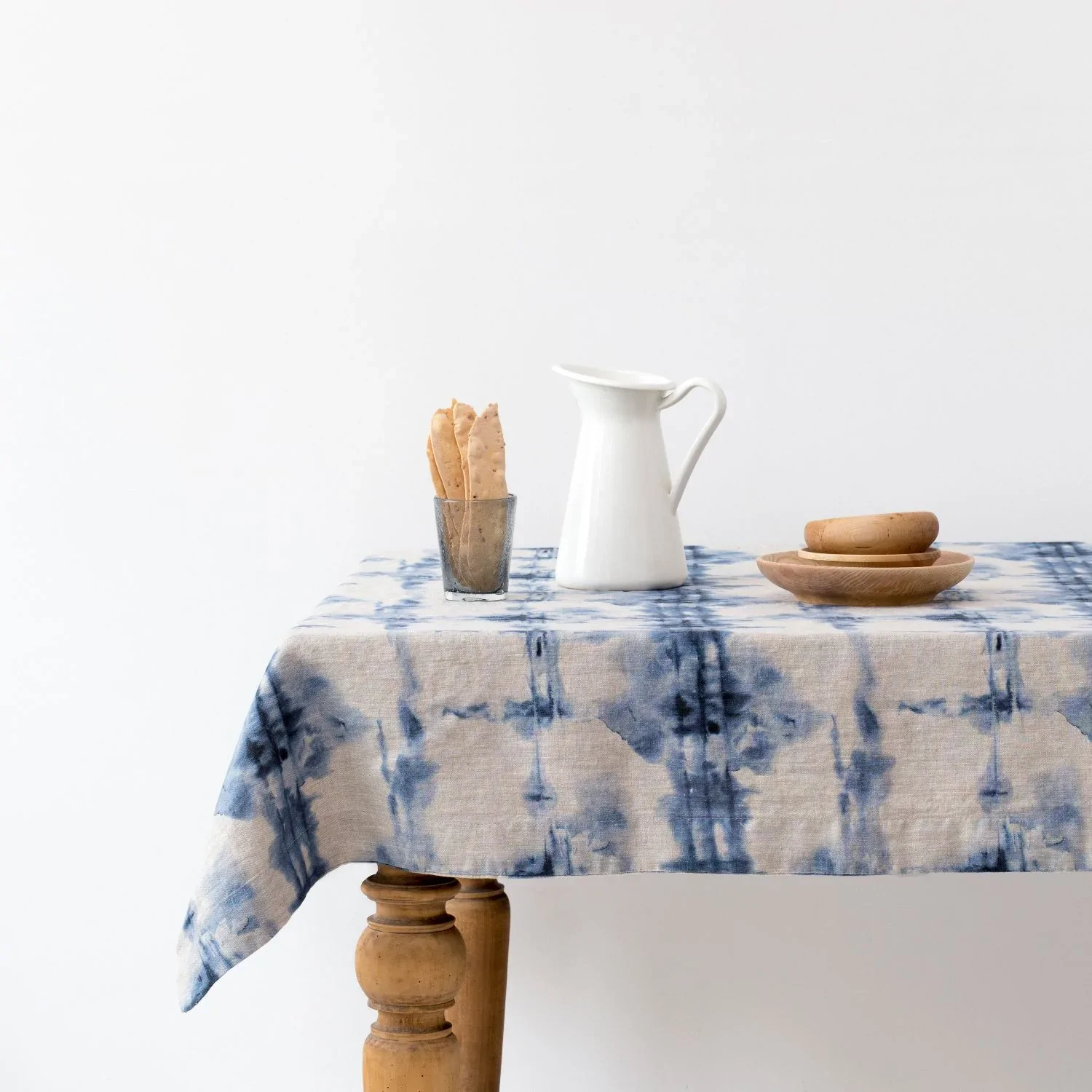 Natural Tablecloth | Tie Dye Large