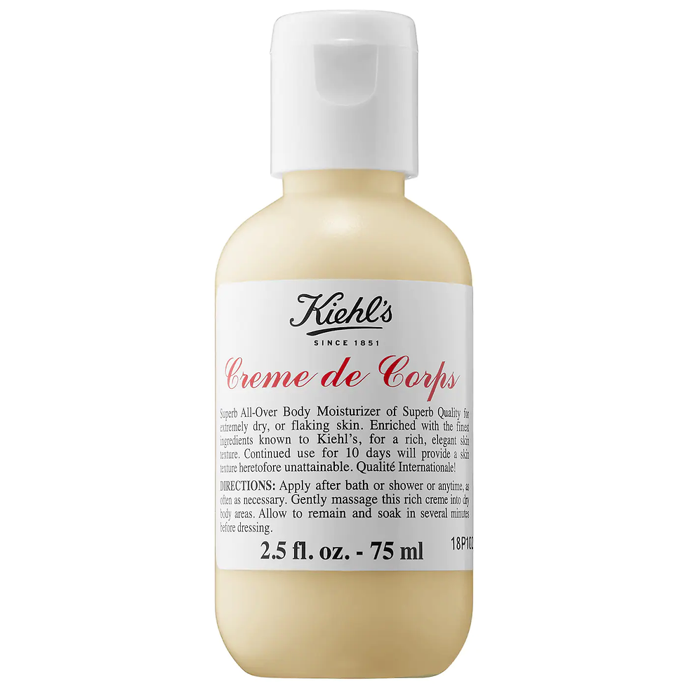 Self Care Bath Rituals Gift Kiehl's Creme De Corps