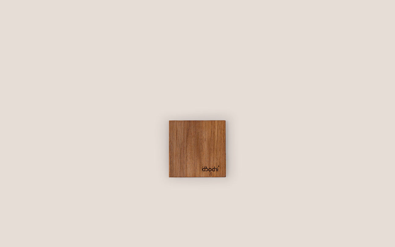 Reclaimed Teak Sample, 10x10x1cm