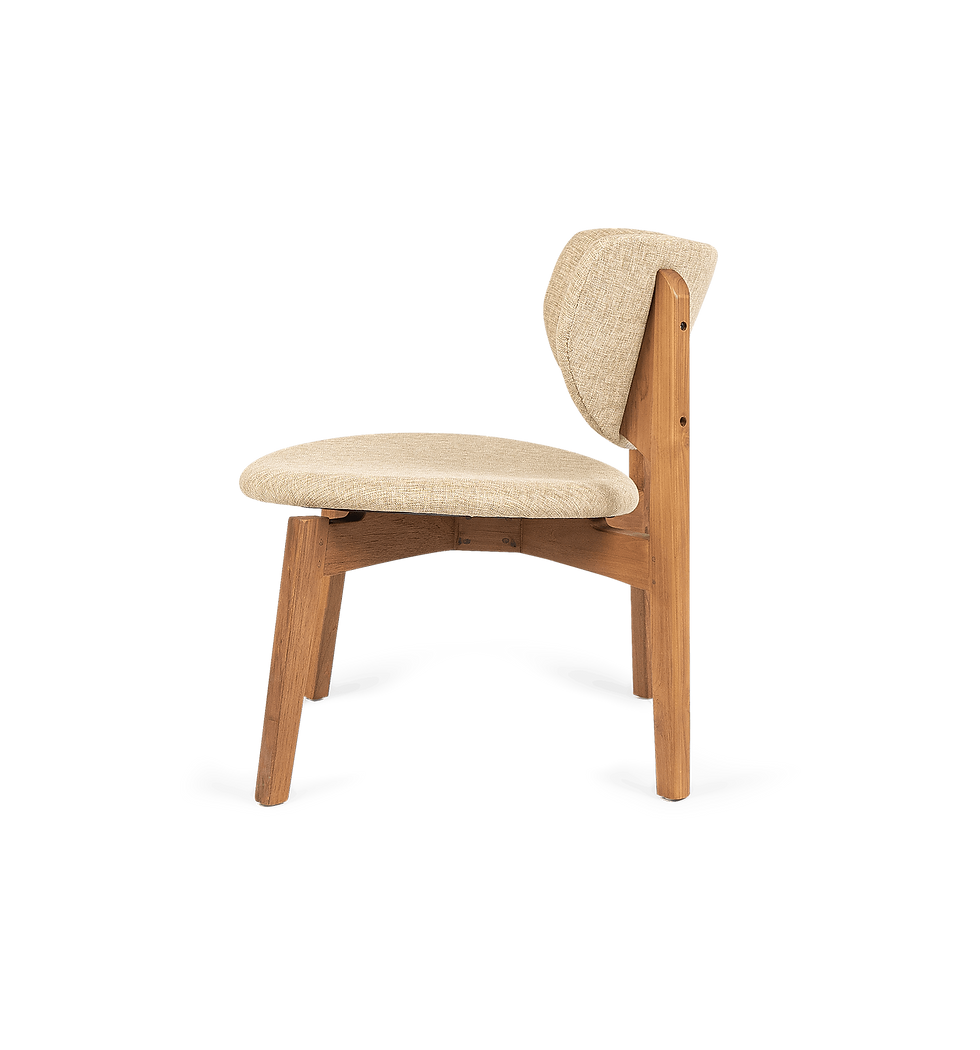 Miniaturbild: Mila Loungesessel Hellkhaki, 64x67,5x75cm