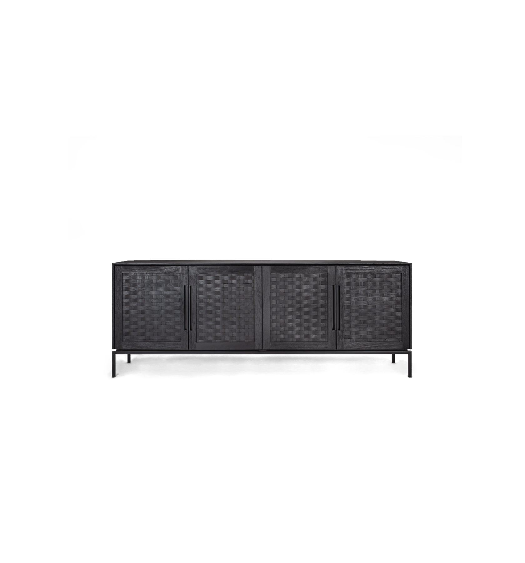 Karma Charcoal Kommode, 200x40x75cm