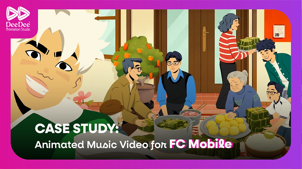 How FC Mobile Used Animation to Stand Out Amongst Tet Campaigns