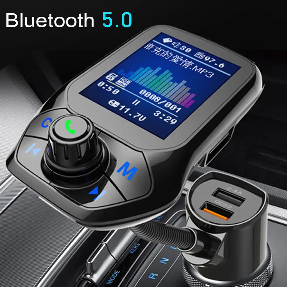 Thumbnail: JINSERTA 2023 Car MP3 Music Player Bluetooth 5.0 Receiver FM