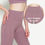 Thumbnail: Wholesale High Waist Sports Pant Double Sided Nude Tights Yoga Le