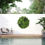 Thumbnail: Luxury Artificial Green Wall Disc 30" Black Frame UV Resistant