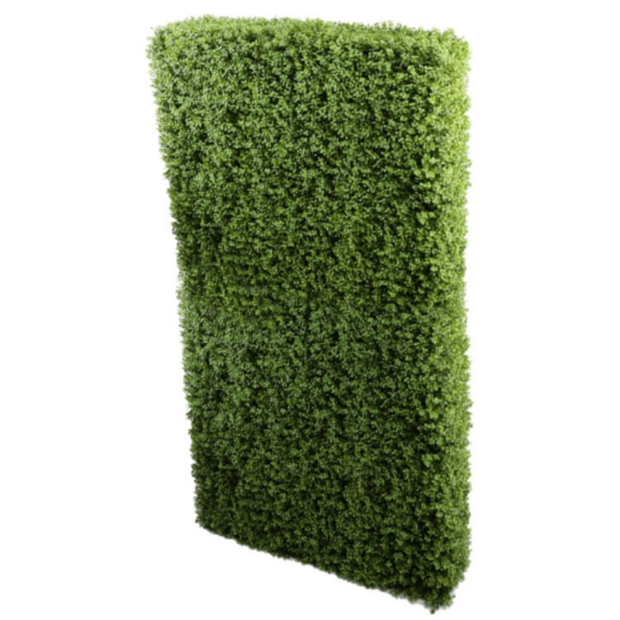 Natural Artificial Boxwood Hedge 40"L X 80"H UV Resistant