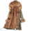 Thumbnail: Men X-Long Parka Faux Fur Lined Jacket Plus Size Fur Coat Real Fur